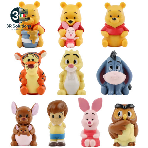 10pcs set anime - cartoon, winnie