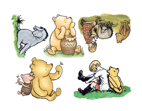 Winnie the pooh adesivi - winnie,