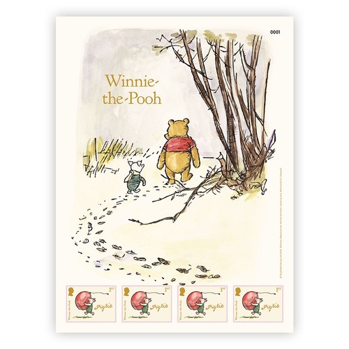 Winnie the pooh - stamps, piglet